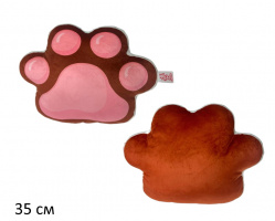 ПОДУШКА ЛАПКА 35 СМ, КОР.,(ВЕЛЮР) купить оптом и в розницу ПОДУШКА ЛАПКА 35 СМ, КОР.,(ВЕЛЮР) купить оптом и в розницу на базе игрушек